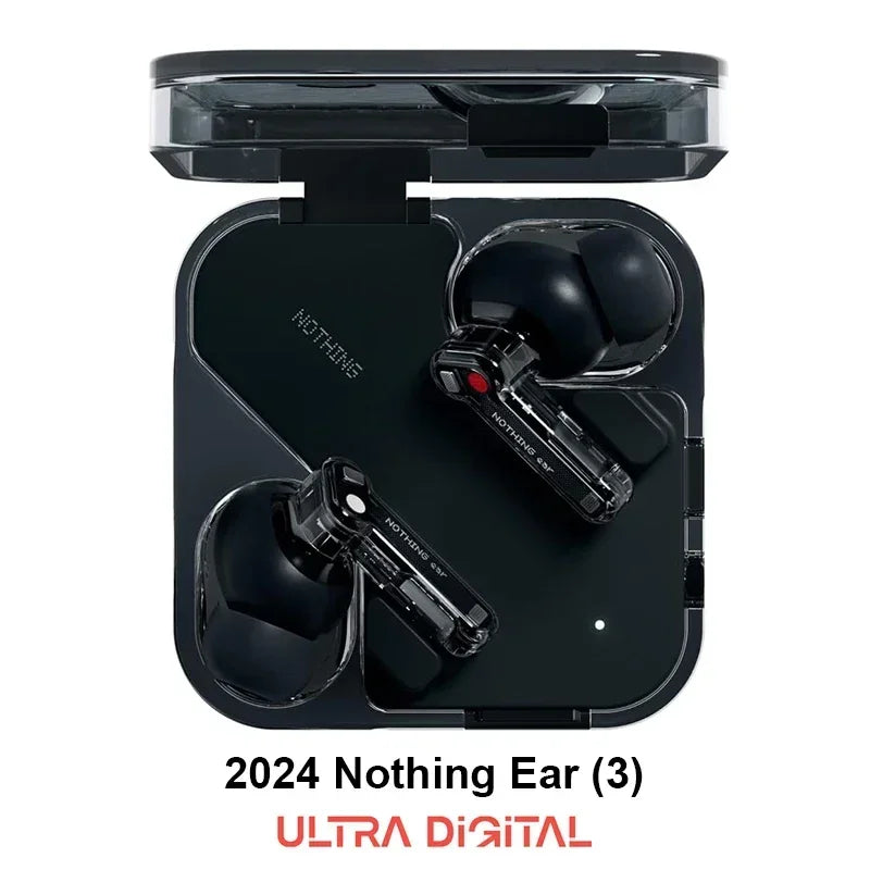 New Arrival! Nothing Ear (3) Earphones 45dB ANC Hi-Res Audio with LDAC&LHDC 11mm Ceramic Driver Support 8-Band EQ Global Version