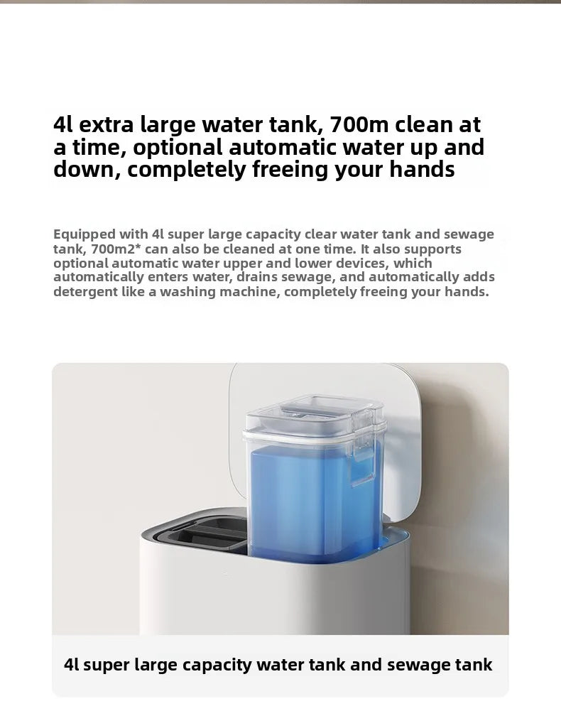 Mi Robot Vacuum M30S Auto Clean Sweep Mop Wash All in One