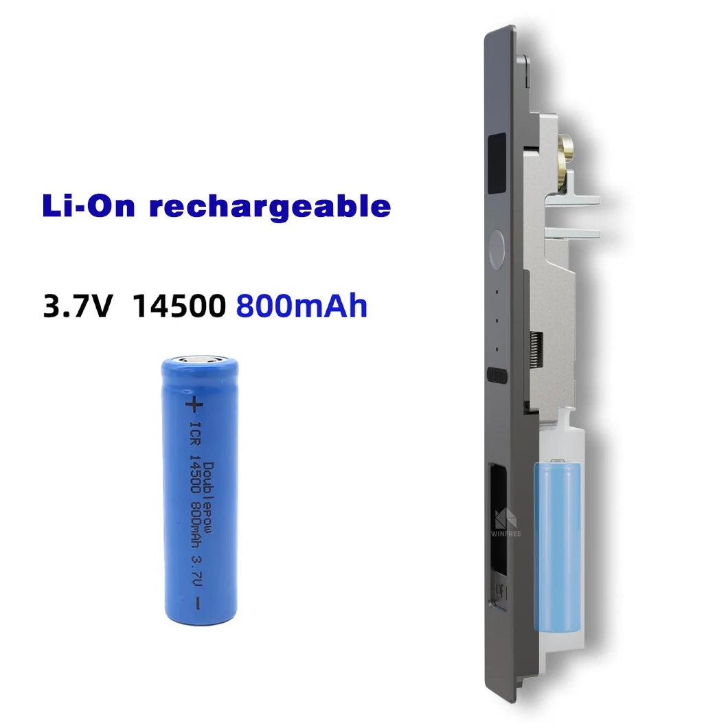 Sliding Door Smart Lock Biometric Fingerprint Lock Tuya Smart Home Bluetooth Remote Control