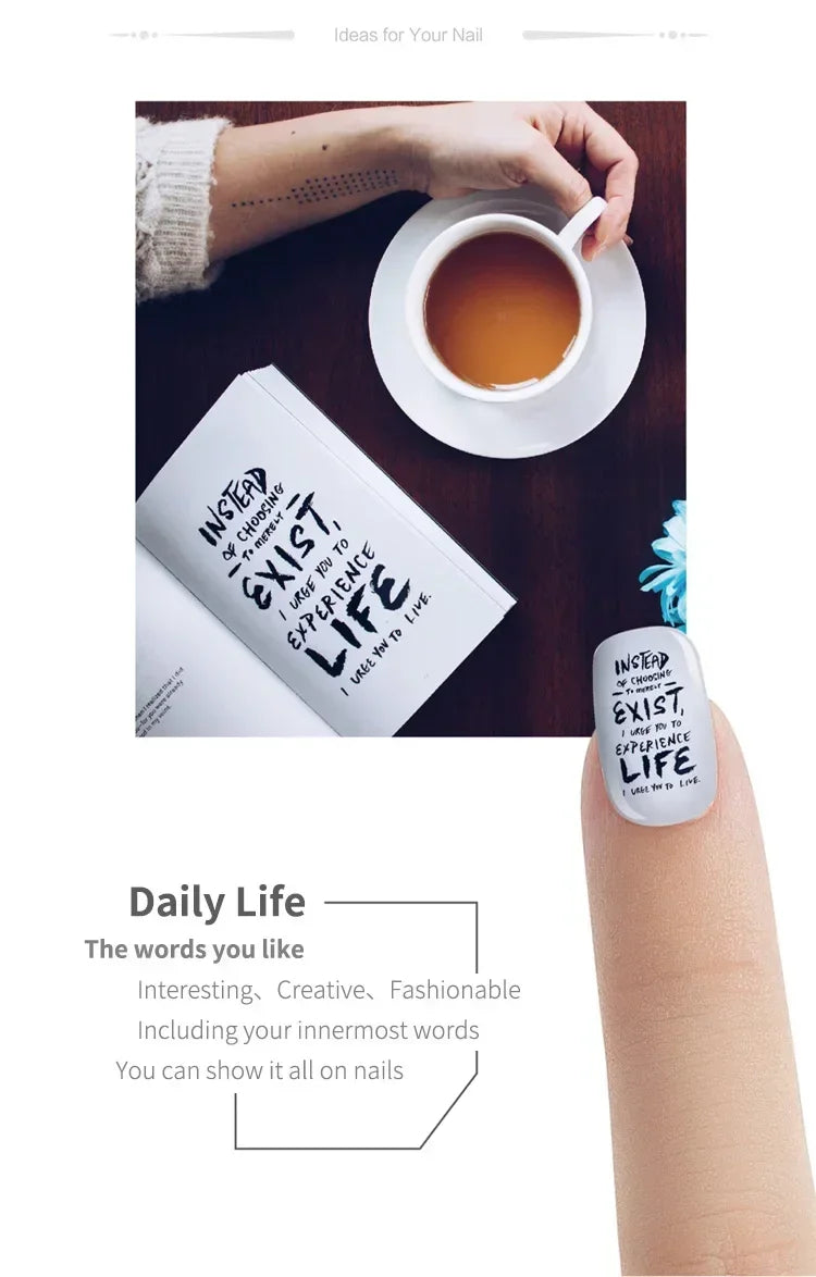 Smart Nail Printer Portable 3D Mobile Nail Painting Machine 2400 DPI Printing Resolution WiFi/DIY Support for Home Beauty Salon