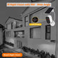 ICSee 5MP HD Surveillance Solar Security Camera Wireless Wifi Secure Battery Powered HD Home Surveillance Security Camera