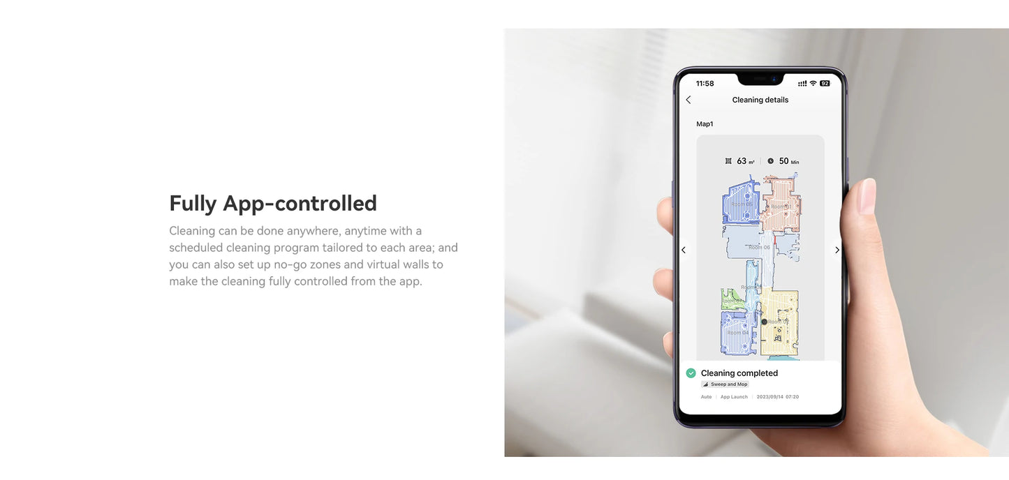 IMOU RV1 Pro Strong Suction Robotic Vacuum Cleaner Robot Self-empty Sweeper Aspirador Friegasuelos Home Appliance