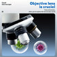 Monocular Optical Microscope 64X-2400X Microscope School Science Experimental Biology Microscope Digital Microscope for Children