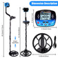 Metal Detector Underground Depth Search Finder Gold Detector Treasure Detecting Pinpointer Waterproof Coil