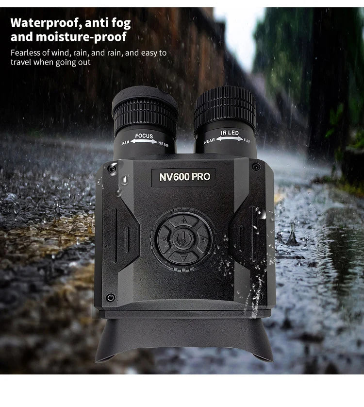 5K Night Vision Binoculars HD Full Dark 500M With Screen Digital Zoom Infrared Goggles Observing Animals Camping Hunting