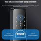 Smart Card Key Access and USB Emergency Charging Smartlock Smart Electronic Door Lock Fingerprint Biometrics Application Control