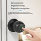 smart home lock frigerprint door lock digital bedroom door lock smart door handle electronic  Keyless Thumbprint Entry tuya