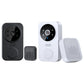 WiFi Video Doorbell Smart Home Door Bell Night Vision Wireless Visual Intercom Doorbell Two-Way Audio Visual Doorbell Monitoring