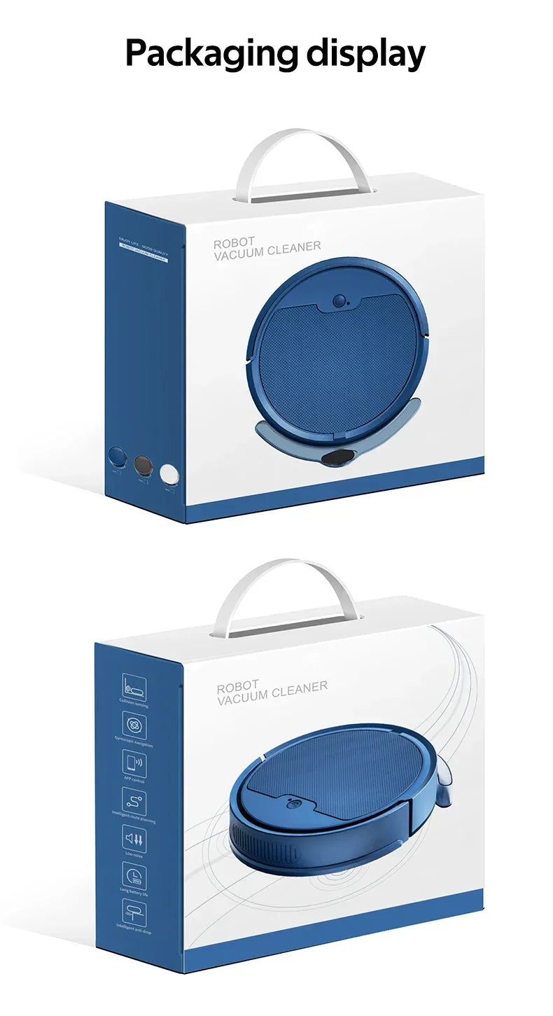 Automatic Sweeping Robot Vacuum Cleaner APP Control Water Tank Sweep and Wet Mopping Vacuum Clean For VIP Customers DropShipping