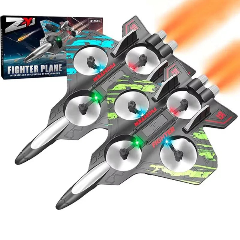 Remote Control Plane EPP Foam 2.4GHz RC Fighter Radio Remote Control RC Glider Airplane Toys RC Hobby Jet Plane with Light