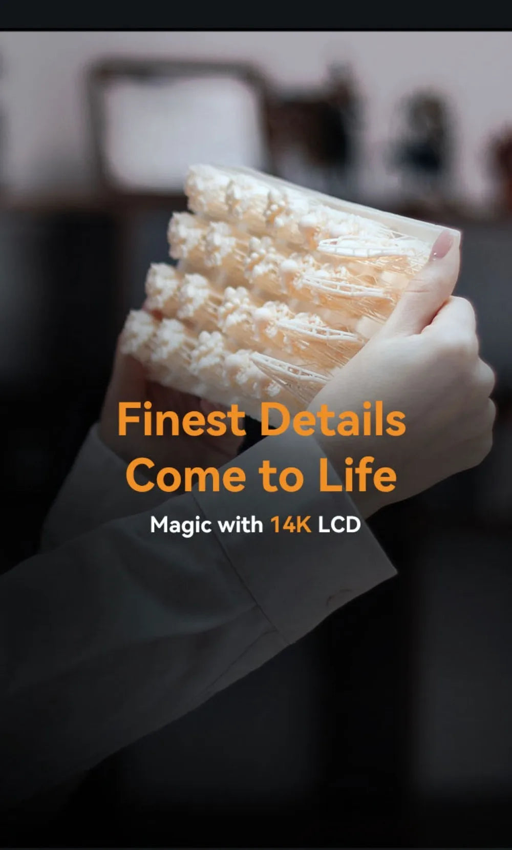 CREALITY Original HALOT-MAGE S Resin 3D Printer 14K 13320*5120px Mono LCD 10.1" Printing 150mm/H Hyper-Speed 4.3" Touch Screen