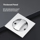 Slider door lock; square sliding door lock for home bedroom and bathroom with double hooks