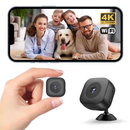 4K Mini Security Camera Full Color Night Vision High Definition WiFi Monitor Waterproof Motion Detect Surveillance ﻿New 2025