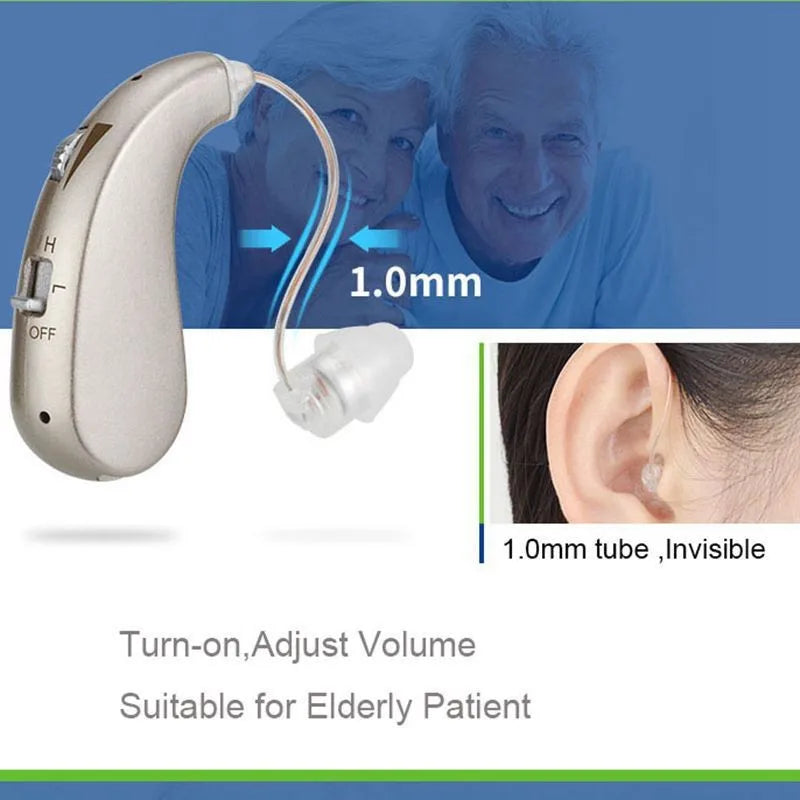 Hearing aid headphones for the elderly improve hearing, protect hearing loss and tinnitus, and are single-ear hearing AIDS