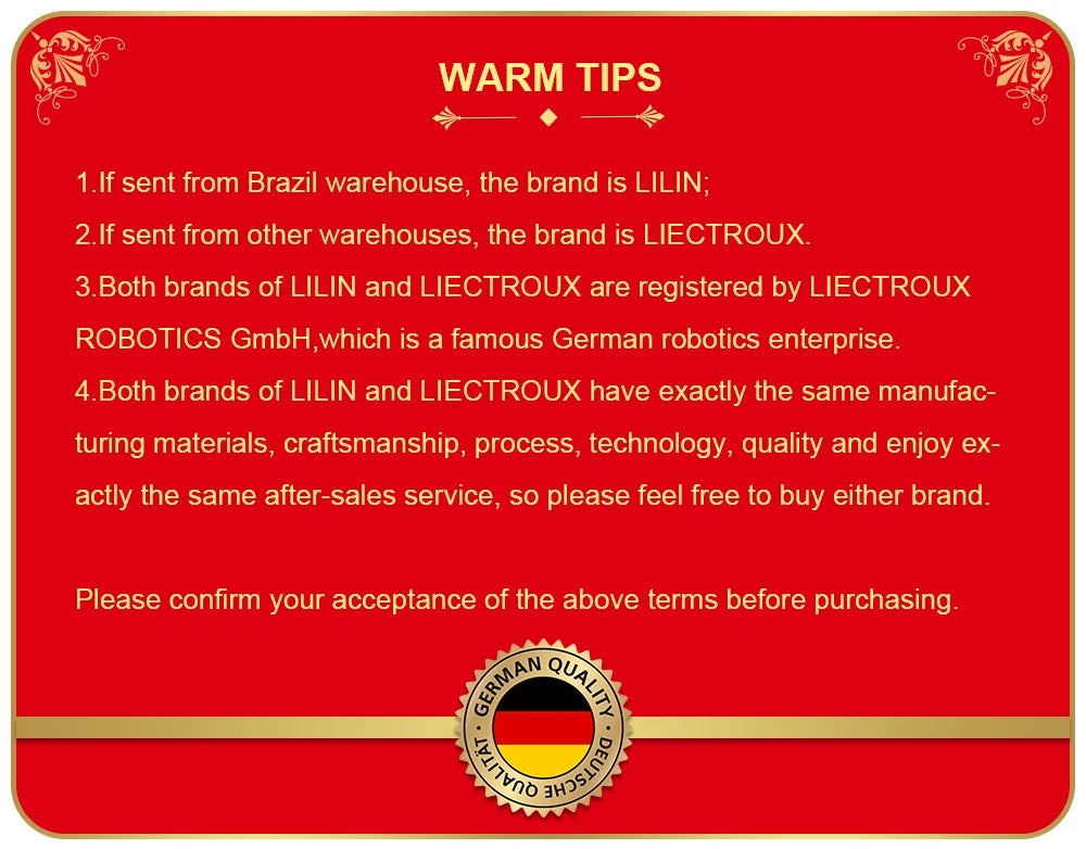 LIECTROUX/LILIN C30B Robot Vacuum Cleaner 6000Pa Suction, Map navigation with Memory,Wifi APP,Electric Water Tank,Wet Mop