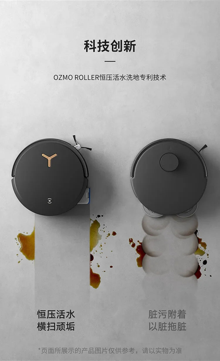 Ecovacs Deebot Vacuum Cleaner Robot X8 PRO PLUS AI Floor Scrubber Robot Self-cleaning Sweeping Machine Automatic Dust Collection