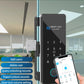 Smart Door Lock For Wooden Sliding Glass Door HAHALock App Biometric Fingerprint Lock Bluetooth IC Card Electronic Digital Lock