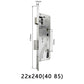 Smart fingerprint lock body special mortise smart lock 5050 125mm-240mm 2585-7085mm 5572 6072 300*6085 lock body
