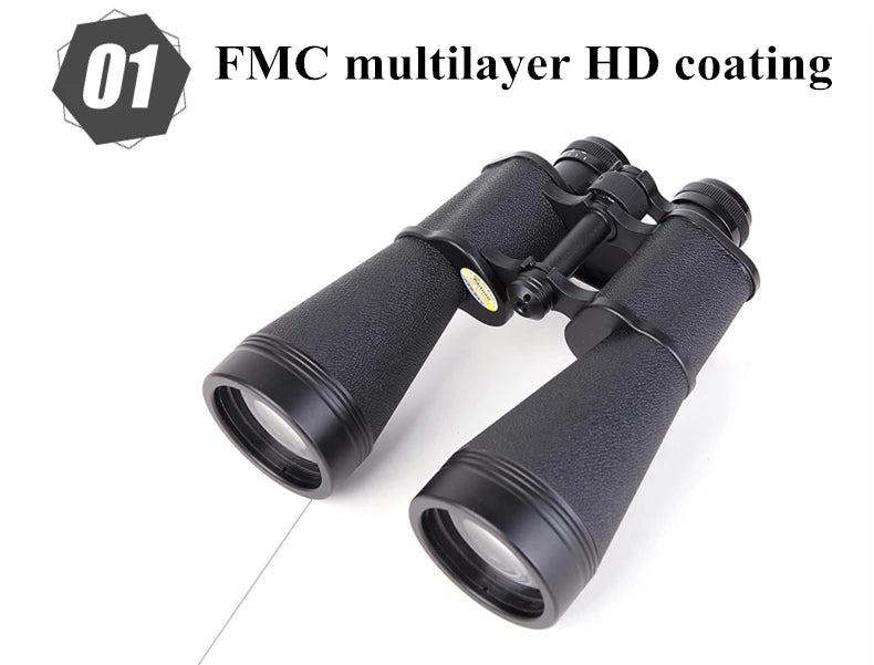Professional Binoculars Baigish 8x30 10x40 10x50 12x4515x60 20x50 8-24x40 Powerful Military Telescope Long Range Monocular BAK4