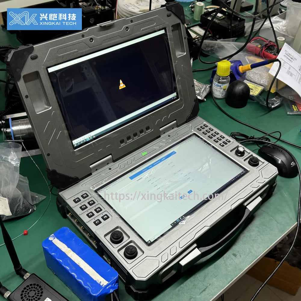 Agricultural Drones Communication Radio Manufacturer HD LCD Screen Cheap Rugged Tablet GCS System For FPV Drone Racing