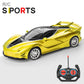 1/18 RC Car LED Light 2.4G Radio Remote Control Sports Cars For Children Racing High Speed Drive Vehicle Drift Boys Girls Toys