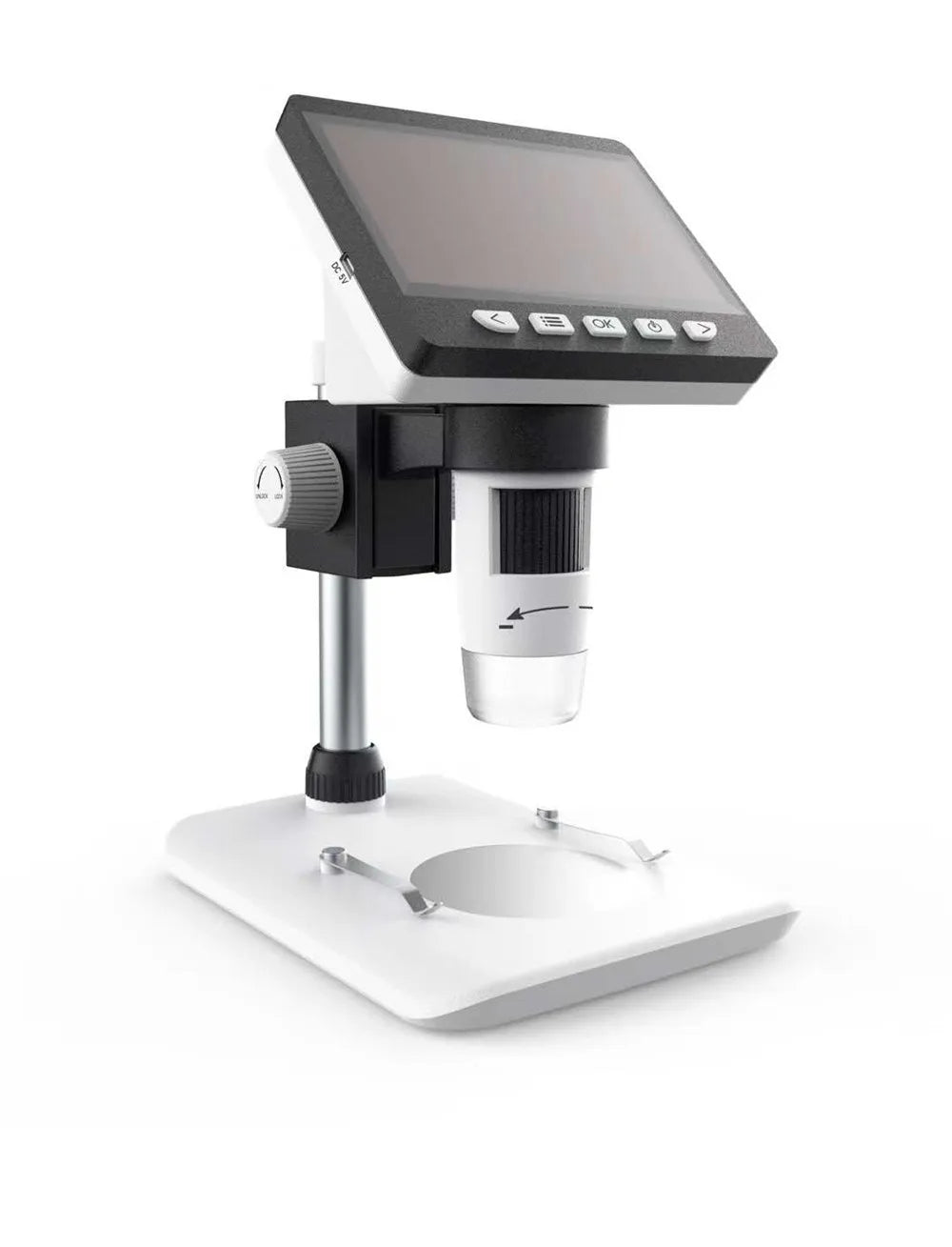 4.3 Inch Display  1080P 1000x Electronic Digital Microscope Screen Microscope  Handheld Endoscope Camera Magnifier Borescope