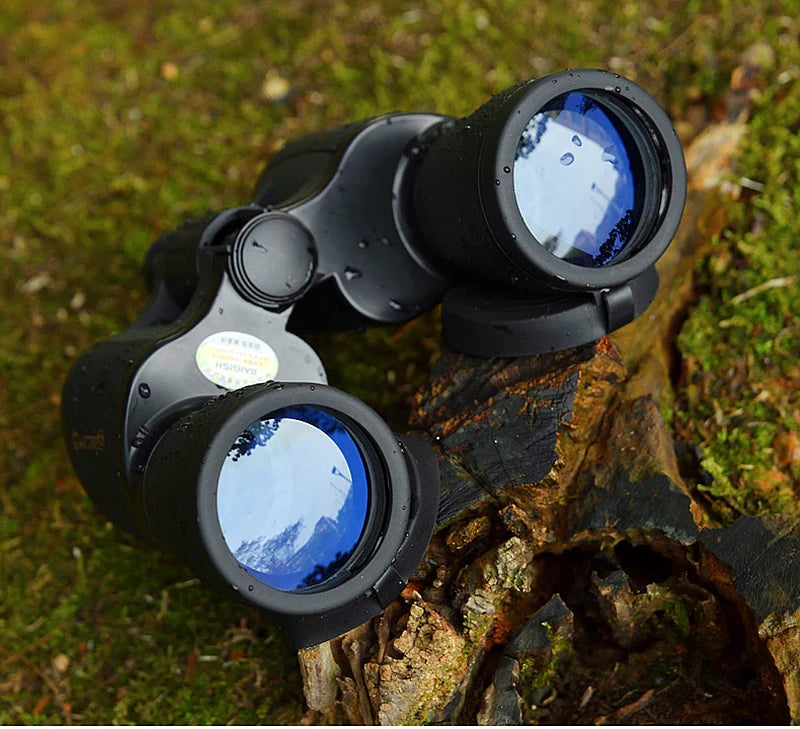 Professional Binoculars Baigish 8x30 10x40 10x50 12x4515x60 20x50 8-24x40 Powerful Military Telescope Long Range Monocular BAK4