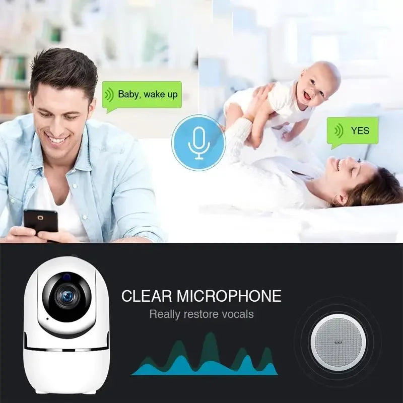 Security Camera IP Camera Wifi YCC365 Plus Smart Home 1620P HD Surveillance Camera Auto Tracking Night Vision Wireless Indoor