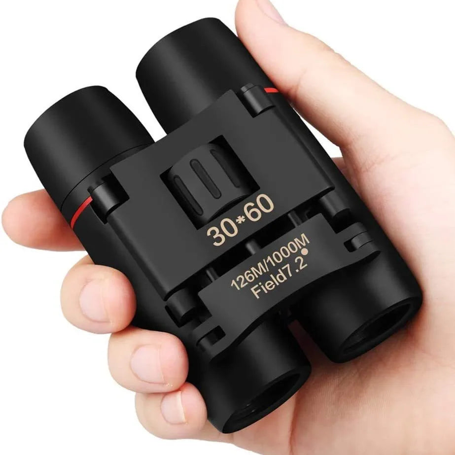 Small Binoculars Outdoor Travelling and Hunting Opera Glasses Compact Waterproof Outside Tourism Tool 30x60