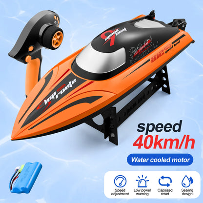 812 RC Boat 2.4Ghz 35km/h High-Speed Remote Control Racing Speedboat Water Speed Ship Endurance 25 Minutes Children Model Toy