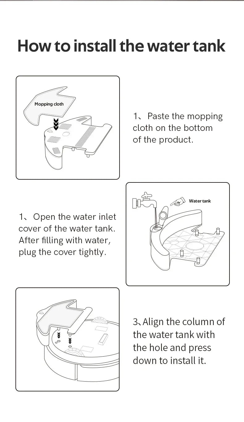 Automatic Sweeping Robot Vacuum Cleaner APP Control Water Tank Sweep and Wet Mopping Vacuum Clean For VIP Customers DropShipping