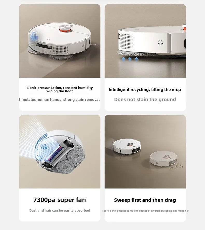 Mi Robot Vacuum M30S Auto Clean Sweep Mop Wash All in One