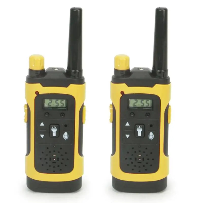 Long Range Electronic Toy LED Kids Walkie Talkies Handheld 2 Way Radio for Wireless Communication and Fun Learning