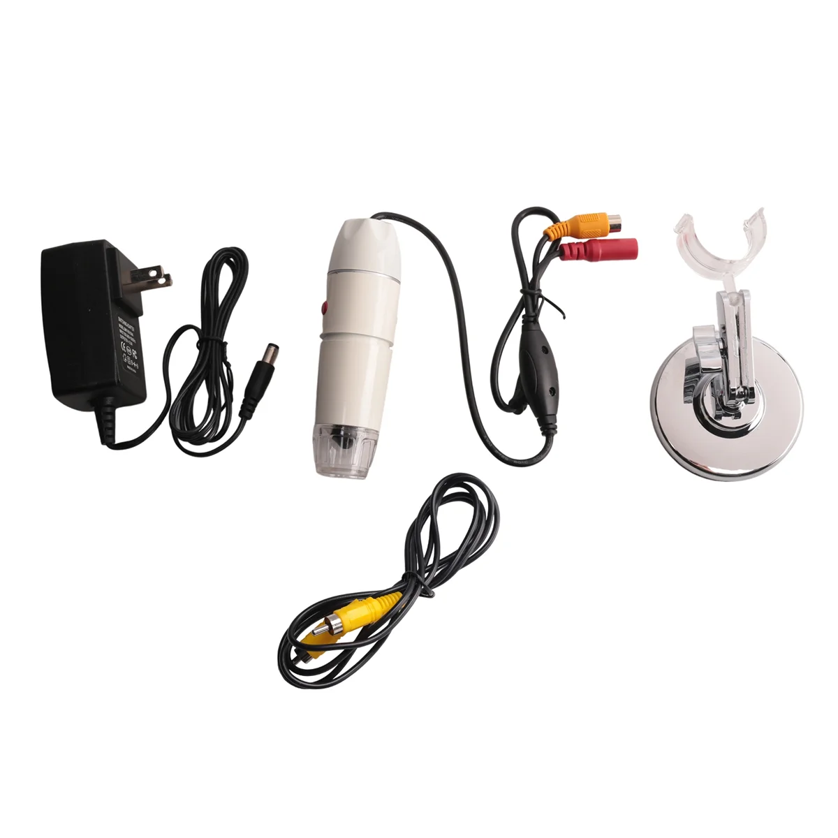 400X-1000X USB Microscope Professional Coms Sensor TV/AV Interface Digital Microscope for Electronics US Plug