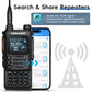 TIDRADIO 2nd Gen TD-H8 10W Professional Walkie Talkie Portable Long Range Radio Phone Wireless Programmable Search Repeaters