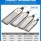 Floodlight IP67 Waterproof LED Street Lights 100W 150W 200W Super Bright Lamp Outdoor Wall Light Security Lighting for Garden