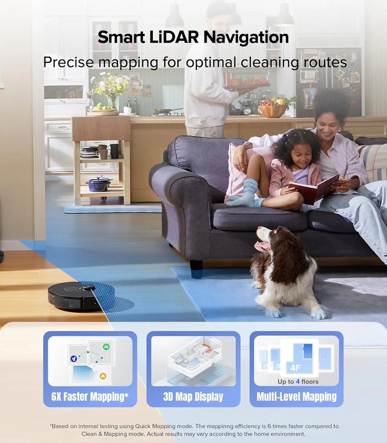 roborock Q5 Max+ Robot Vacuum with Self-Empty Dock, Upgraded from Q5+, 5500 Pa Suction, DuoRoller Brush