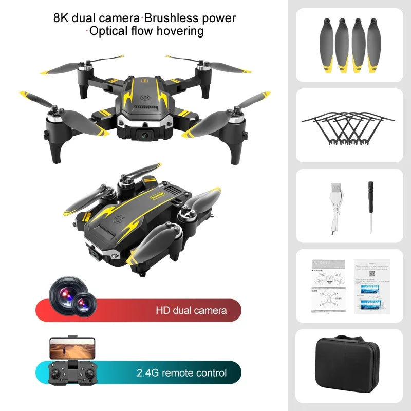 Drone G6 Pro 5G GPS Brushless Motor Professional 8K HD Aerial Photography Obstacle Avoidance UAV Four-Rotor Helicopter Toys