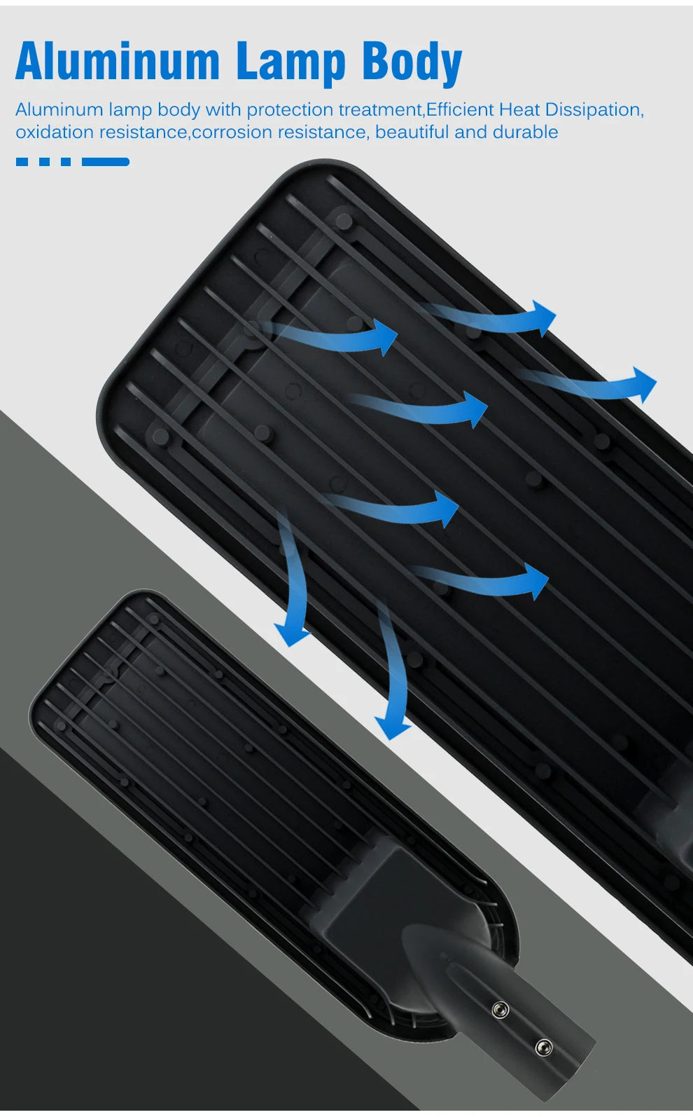 Floodlight IP67 Waterproof LED Street Lights 100W 150W 200W Super Bright Lamp Outdoor Wall Light Security Lighting for Garden