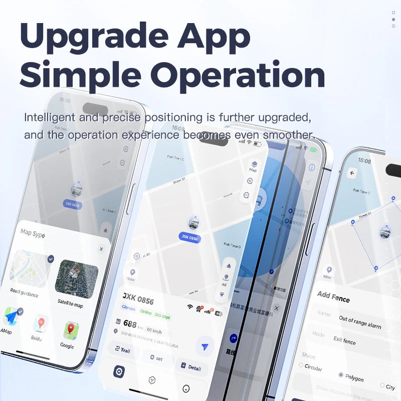 4G GPS Tracker Real Time Car Tracking Device Anti-LostRecording Tracking Device for Cars Kids Pets