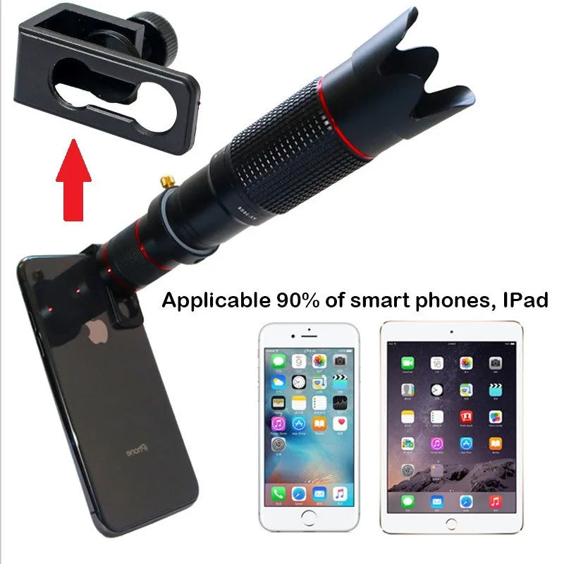 4K HD 36X 8-40X Optical Telescope Phone Camera Lens Telephoto Lens For iPhone Xiaomi Smartphone Lenses lente para celular