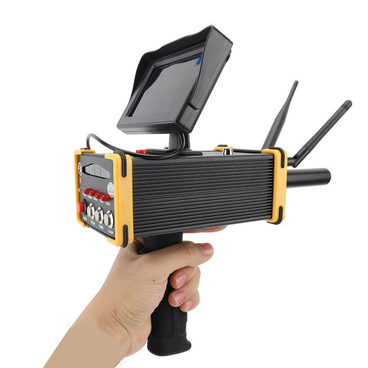 Digital Metal Detector 15m Depth 1000 Meters Range High Accuracy Positioning Metal Locator with Display Screen and Antenna