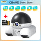 360° Smart Home Robot Security Camera Webcam Motion Detection AI Human Detection Full Color Night Vision Two-Way Audio Webcam