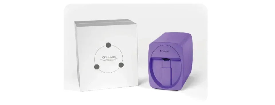 Smart Nail Printer Portable 3D Mobile Nail Painting Machine 2400 DPI Printing Resolution WiFi/DIY Support for Home Beauty Salon