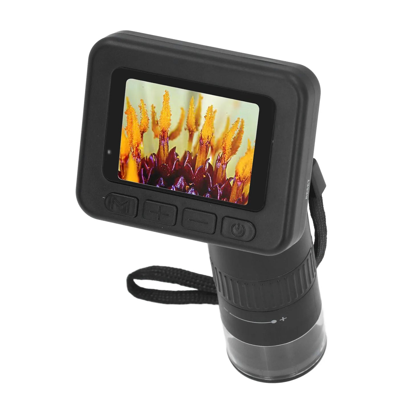 Handheld Microscope USB 5V  2 Inch  Screen 0-40mm Focusing Range 1000X Digital Microscope for Circuit Jewelry Observation