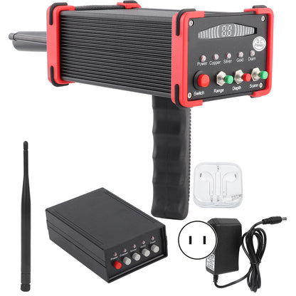 Metal Detector Underground Large Area Long Distance Gold Silver Detection Searching Tool