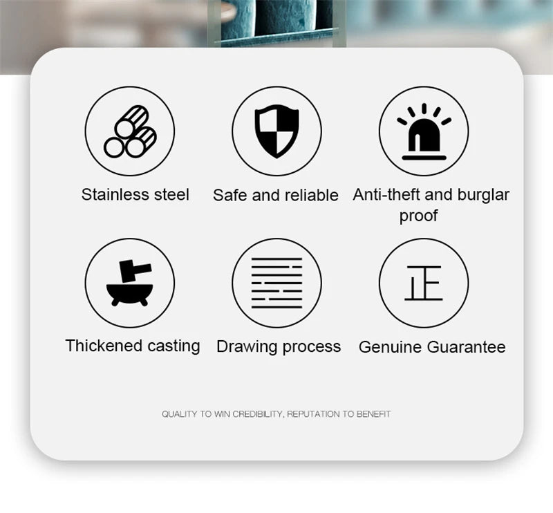 1 Set Double Open Sliding Door Lock Stainless Steel Glass Door Lock with Keys 8-12mm Safety Locks Office Glass Security Hardware