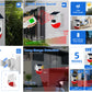 Independent Outdoor Solar Infrared Alarm 120dB Wireless Anti-theft Waterproof Animal Drive Outdoor Sound And Light Alarm Signal
