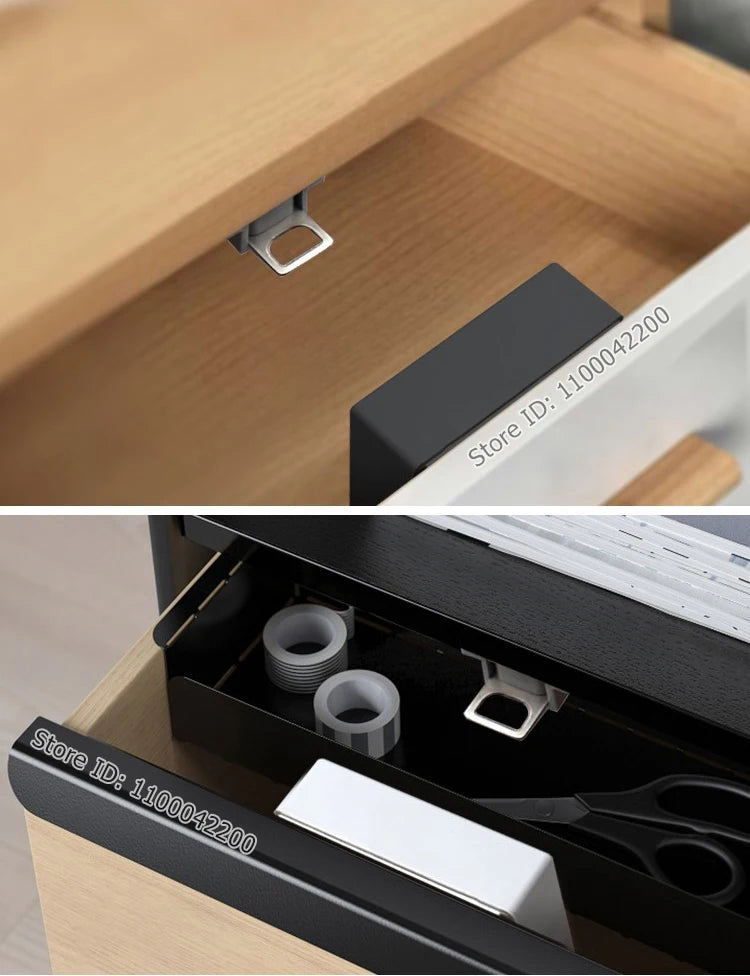 Intelligent Electronic Locks Invisible Sensor Cabinet Lock Digital Smart Door Lock EMID IC Card For Drawer Wardrobe Hardware