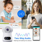4G Security Camera with SIM Card 8MP 4K Dual Lens Two-Way Audio Indoor Baby Monitor Home CCTV Surveillance Night Vision